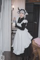 Coser@rioko凉凉子 Vol.063: 贴心的奶牛女仆 (45 photos)